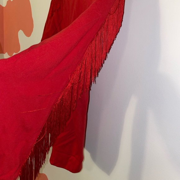 Levi’s red fringe sweatshirt size M - Picture 7 of 7